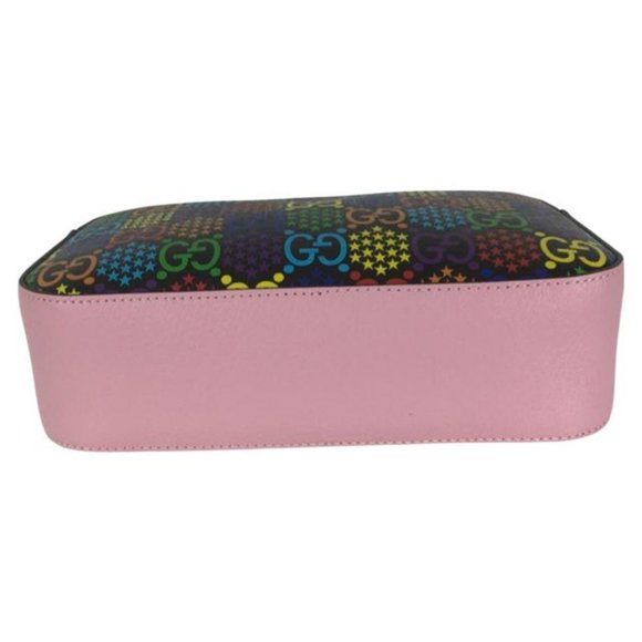 Gucci Women's GG Supreme Monogram Web Shoulder Bag Multicolor Sz Small DM15 - Picture 5 of 15